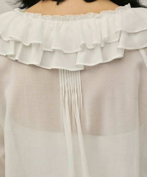 GRACE CONTINENTAL / グレースコンチネンタル シャツ・ブラウス | フリルブラウス | 詳細12