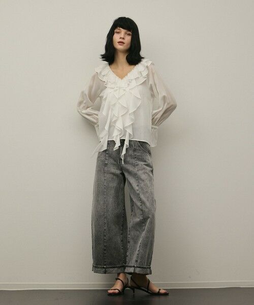 GRACE CONTINENTAL / グレースコンチネンタル シャツ・ブラウス | フリルブラウス | 詳細5