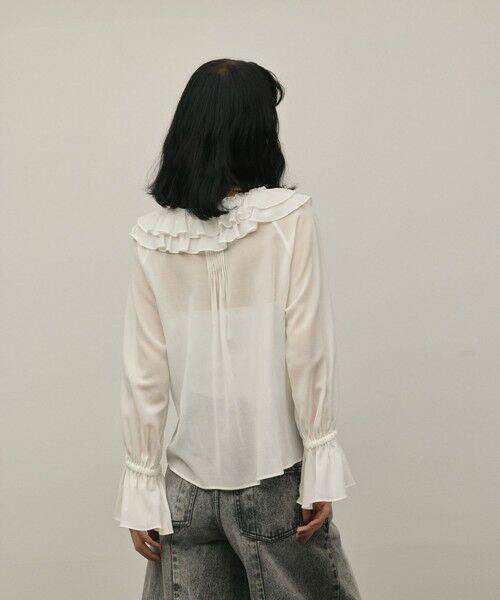 GRACE CONTINENTAL / グレースコンチネンタル シャツ・ブラウス | フリルブラウス | 詳細9