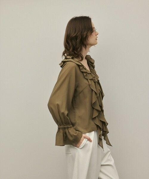 GRACE CONTINENTAL / グレースコンチネンタル シャツ・ブラウス | フリルブラウス | 詳細14