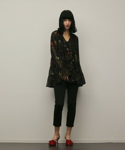 GRACE CONTINENTAL / グレースコンチネンタル シャツ・ブラウス | ボタニカルプリントチュニックトップ | 詳細17