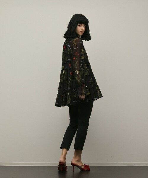 GRACE CONTINENTAL / グレースコンチネンタル シャツ・ブラウス | ボタニカルプリントチュニックトップ | 詳細22