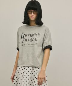 GRACE CONTINENTAL / グレースコンチネンタル カットソー | レイヤードロゴＴシャツ