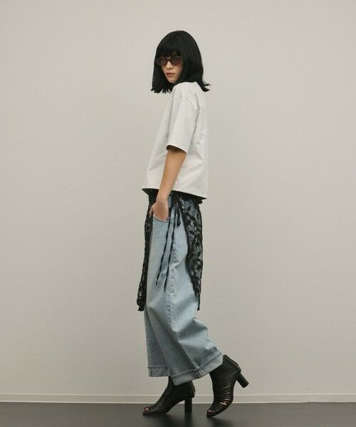 GRACE CONTINENTAL / グレースコンチネンタル カットソー | レイヤードロゴＴシャツ | 詳細2