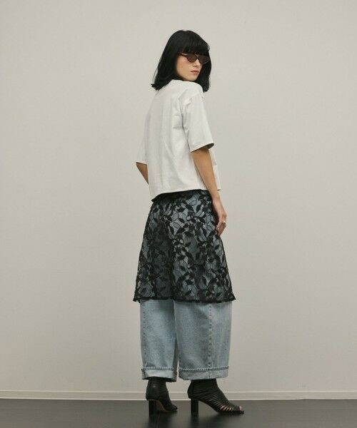 GRACE CONTINENTAL / グレースコンチネンタル カットソー | レイヤードロゴＴシャツ | 詳細5