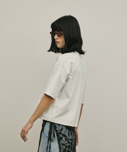 GRACE CONTINENTAL / グレースコンチネンタル カットソー | レイヤードロゴＴシャツ | 詳細6