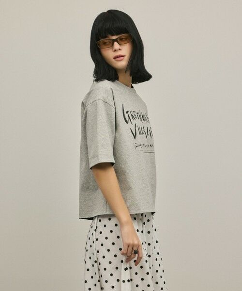 GRACE CONTINENTAL / グレースコンチネンタル カットソー | レイヤードロゴＴシャツ | 詳細22