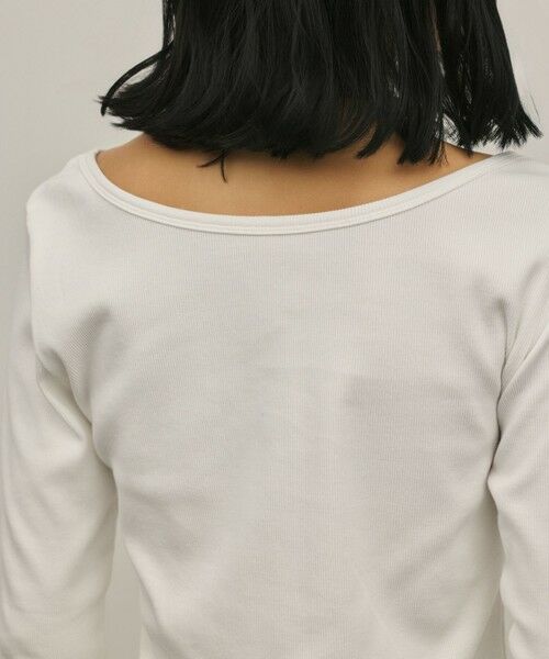 GRACE CONTINENTAL / グレースコンチネンタル カットソー | テレコカットトップ | 詳細11