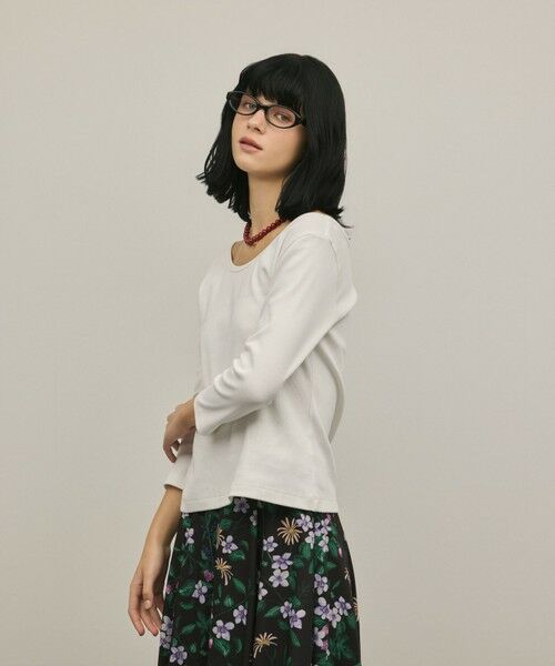 GRACE CONTINENTAL / グレースコンチネンタル カットソー | テレコカットトップ | 詳細5