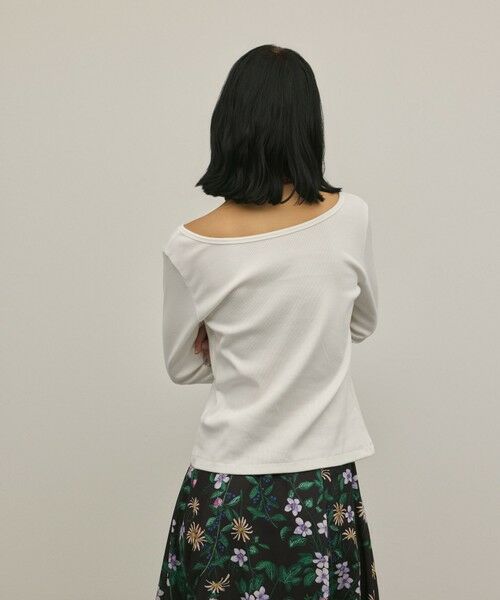 GRACE CONTINENTAL / グレースコンチネンタル カットソー | テレコカットトップ | 詳細7