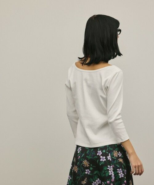 GRACE CONTINENTAL / グレースコンチネンタル カットソー | テレコカットトップ | 詳細8