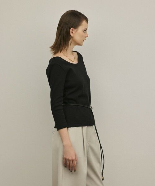 GRACE CONTINENTAL / グレースコンチネンタル カットソー | テレコカットトップ | 詳細12