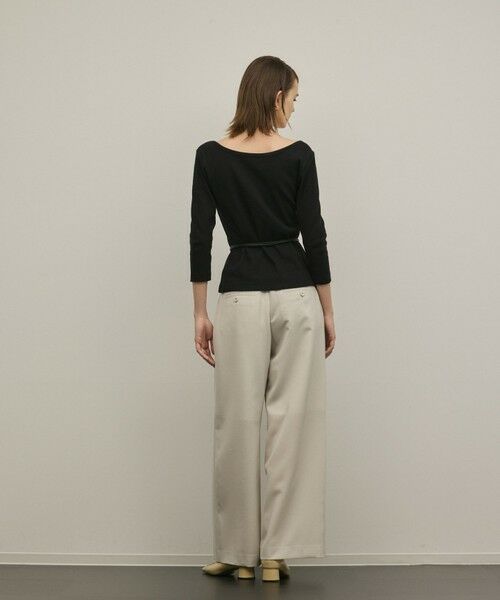 GRACE CONTINENTAL / グレースコンチネンタル カットソー | テレコカットトップ | 詳細17