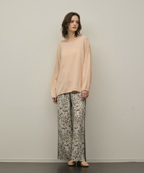 GRACE CONTINENTAL / グレースコンチネンタル ニット・セーター | ルーズニットトップ（ピンク）