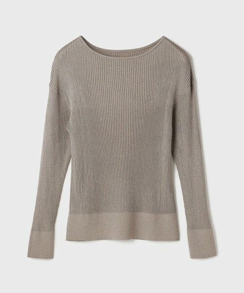 GRACE CONTINENTAL / グレースコンチネンタル ニット・セーター | ラメリブクルーニットトップ | 詳細20