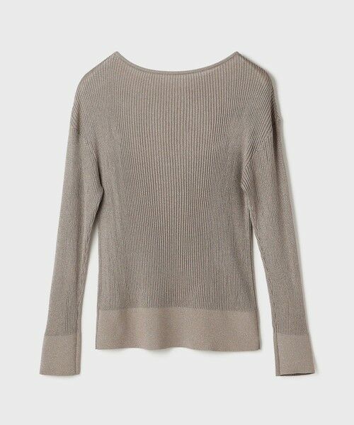 GRACE CONTINENTAL / グレースコンチネンタル ニット・セーター | ラメリブクルーニットトップ | 詳細21