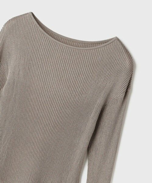 GRACE CONTINENTAL / グレースコンチネンタル ニット・セーター | ラメリブクルーニットトップ | 詳細22