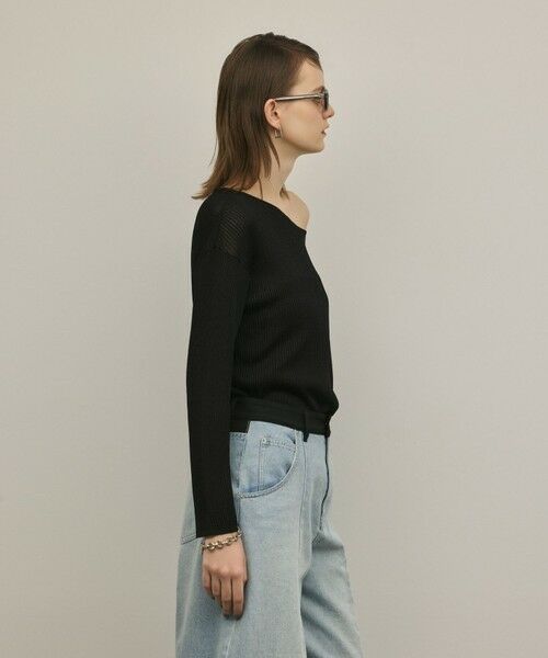 GRACE CONTINENTAL / グレースコンチネンタル ニット・セーター | ラメリブクルーニットトップ | 詳細20