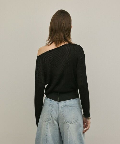 GRACE CONTINENTAL / グレースコンチネンタル ニット・セーター | ラメリブクルーニットトップ | 詳細21