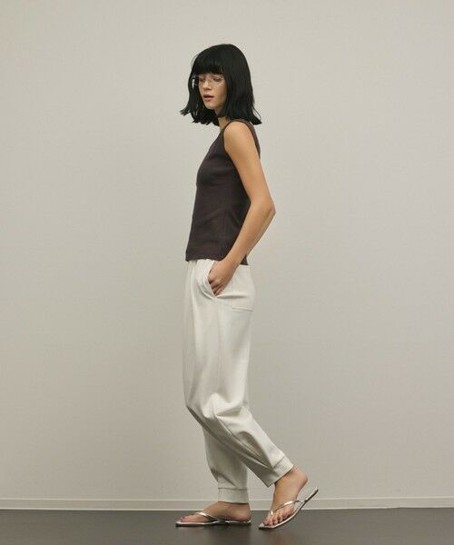 GRACE CONTINENTAL / グレースコンチネンタル タンクトップ | テレコノースリーブトップ | 詳細17