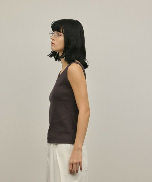 GRACE CONTINENTAL / グレースコンチネンタル タンクトップ | テレコノースリーブトップ | 詳細8