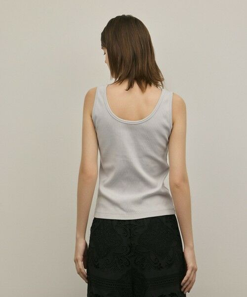 GRACE CONTINENTAL / グレースコンチネンタル タンクトップ | テレコノースリーブトップ | 詳細17