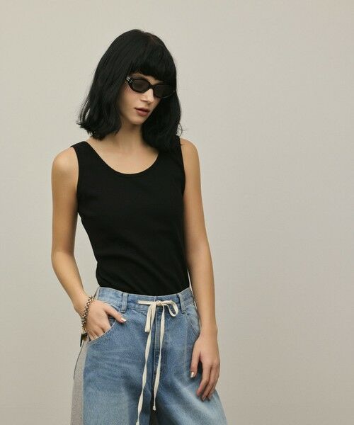 GRACE CONTINENTAL / グレースコンチネンタル タンクトップ | テレコノースリーブトップ | 詳細26