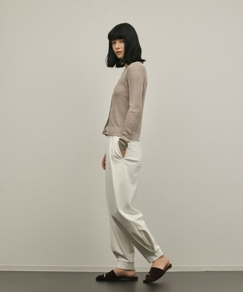 GRACE CONTINENTAL / グレースコンチネンタル カーディガン・ボレロ | ハイゲージラメニットカーディガン | 詳細3