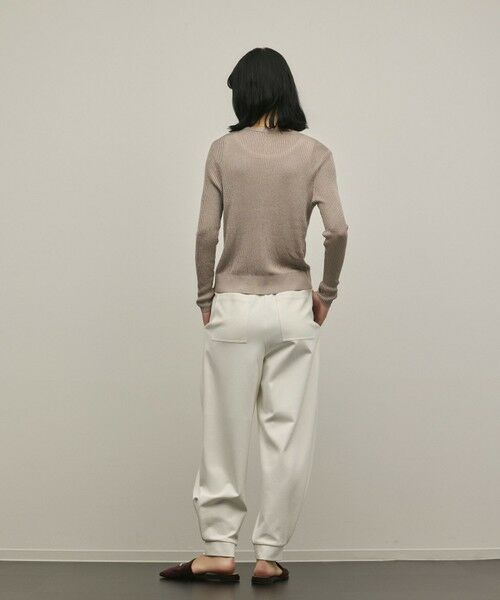 GRACE CONTINENTAL / グレースコンチネンタル カーディガン・ボレロ | ハイゲージラメニットカーディガン | 詳細5