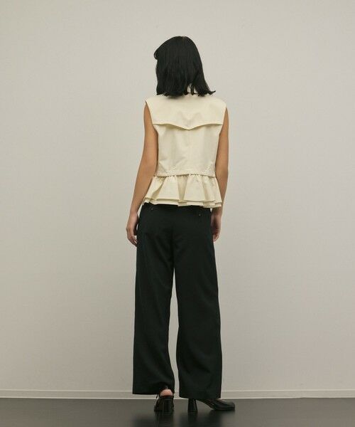 GRACE CONTINENTAL / グレースコンチネンタル ベスト | ペプラムトレンチベスト | 詳細25