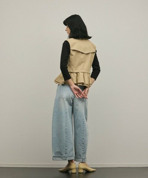 GRACE CONTINENTAL / グレースコンチネンタル ベスト | ペプラムトレンチベスト | 詳細12