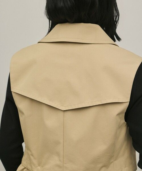 GRACE CONTINENTAL / グレースコンチネンタル ベスト | ペプラムトレンチベスト | 詳細20