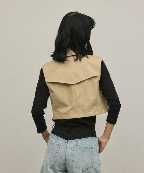 GRACE CONTINENTAL / グレースコンチネンタル ベスト | ペプラムトレンチベスト | 詳細29