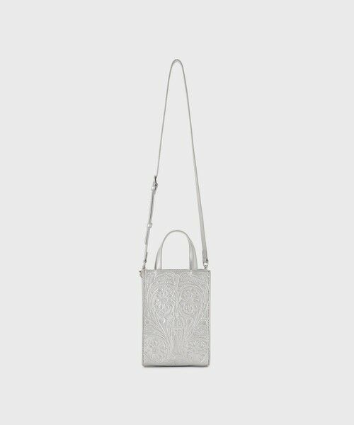 GRACE CONTINENTAL / グレースコンチネンタル ショルダーバッグ | ShoulderMiniBag（シルバー）