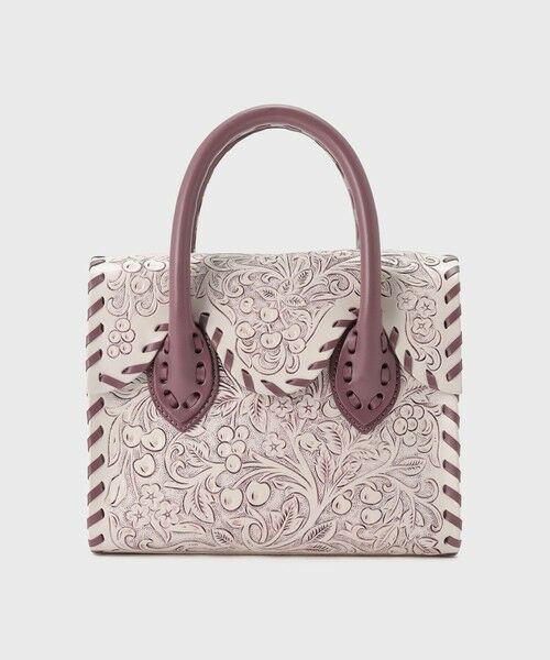 GRACE CONTINENTAL / グレースコンチネンタル ハンドバッグ | MiniRSHandbag-ls（モーブピンク）