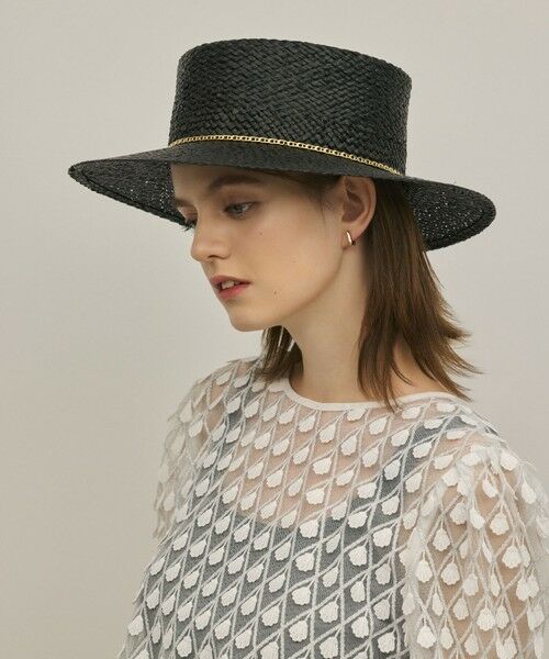 GRACE CONTINENTAL / グレースコンチネンタル ハット | Ferrucio Vecchi チェーンハット | 詳細1