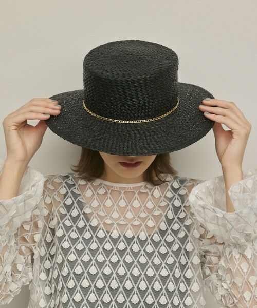 GRACE CONTINENTAL / グレースコンチネンタル ハット | Ferrucio Vecchi チェーンハット | 詳細2