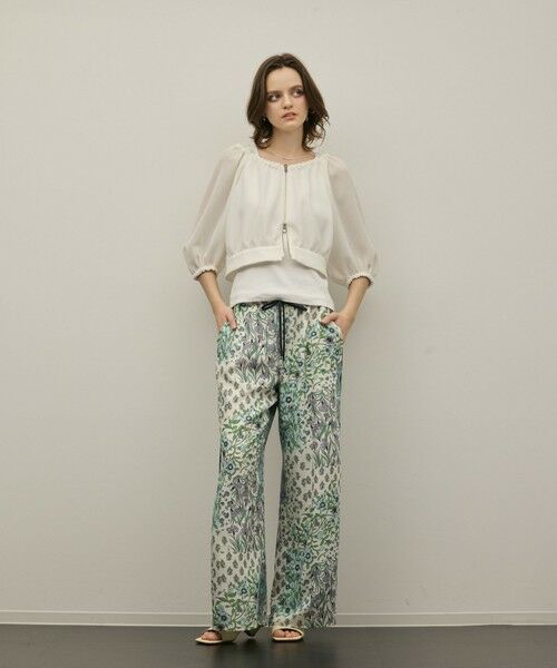 GRACE CONTINENTAL / グレースコンチネンタル ノーカラージャケット | カラミ2wayジャケット | 詳細1