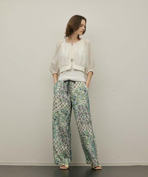 GRACE CONTINENTAL / グレースコンチネンタル ノーカラージャケット | カラミ2wayジャケット | 詳細5