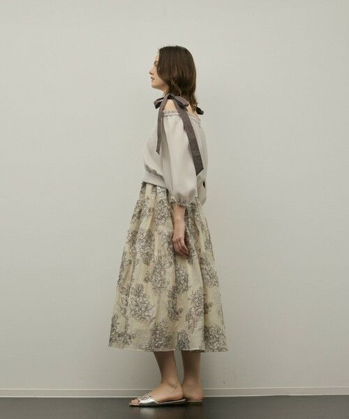 GRACE CONTINENTAL / グレースコンチネンタル ノーカラージャケット | カラミ2wayジャケット | 詳細16