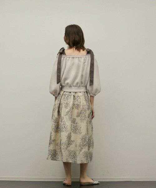 GRACE CONTINENTAL / グレースコンチネンタル ノーカラージャケット | カラミ2wayジャケット | 詳細17