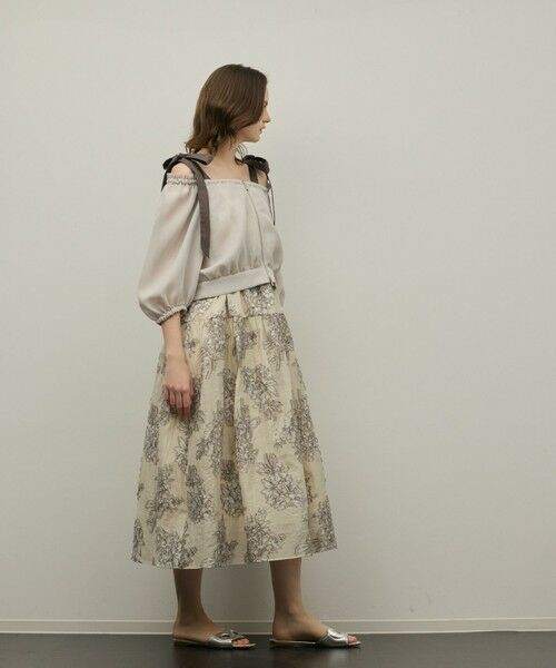 GRACE CONTINENTAL / グレースコンチネンタル ノーカラージャケット | カラミ2wayジャケット | 詳細18