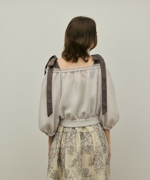 GRACE CONTINENTAL / グレースコンチネンタル ノーカラージャケット | カラミ2wayジャケット | 詳細20