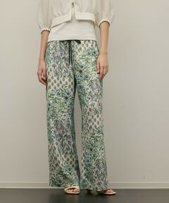 GRACE CONTINENTAL / グレースコンチネンタル その他パンツ | プリントイージーパンツ