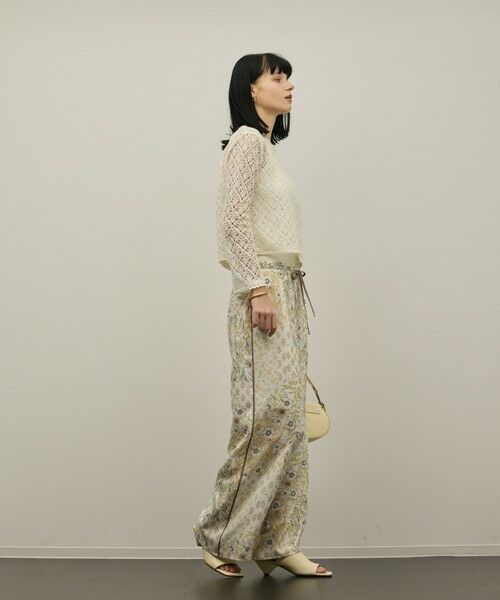GRACE CONTINENTAL / グレースコンチネンタル その他パンツ | プリントイージーパンツ | 詳細2