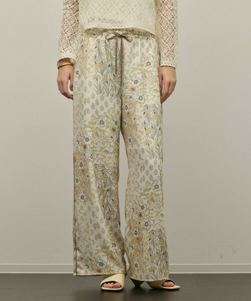 GRACE CONTINENTAL / グレースコンチネンタル その他パンツ | プリントイージーパンツ | 詳細4