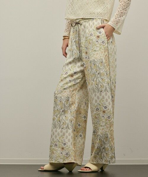 GRACE CONTINENTAL / グレースコンチネンタル その他パンツ | プリントイージーパンツ | 詳細5