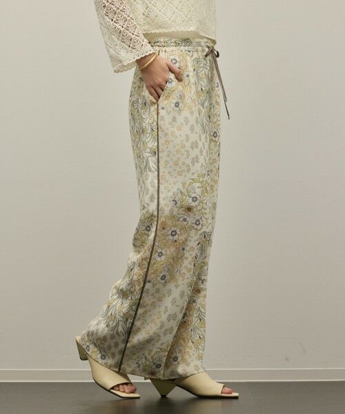 GRACE CONTINENTAL / グレースコンチネンタル その他パンツ | プリントイージーパンツ | 詳細6