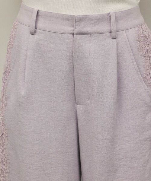 GRACE CONTINENTAL / グレースコンチネンタル その他パンツ | サイドレースパンツ | 詳細9