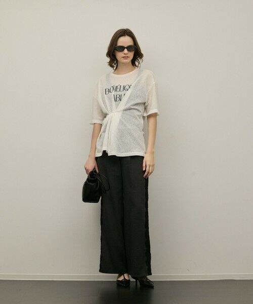 GRACE CONTINENTAL / グレースコンチネンタル その他パンツ | サイドレースパンツ | 詳細13